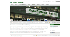 Desktop Screenshot of crysolsystems.net